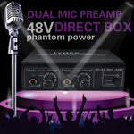 Amplificatore microfonico LINEPAUDIO A961 a 2 canali