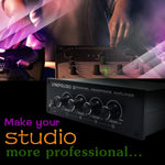 LINEPAUDIO A966 Pro Eight-Channel Headphone Amplifier Headphone Distributor Signal Amplifier, A966
