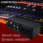 LINEPAUDIO A967 Fully Balanced Passive Preamplifier Active Speaker Two-Channel Volume Controller, A967
