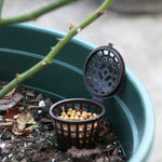 10 pezzi di attrezzi per bonsai prodotti da giardinaggio attrezzi da giardinaggio scatole di fertilizzanti bonsai con coperchio, dimensioni piccole: 4 x 3 cm, Small Size: 4 x 3cm