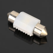 2 PZ 31mm DC12V 1.7W 6000K 135LM 2LED SMD-3030 Lampada da lettura per auto, con decodificatore, 31mm, with Decoder