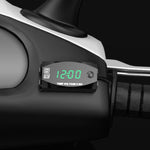 Voltmetro display digitale 2 in 1 multifunzione per moto + orologio elettronico, 6-30 V IP67