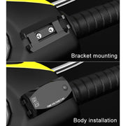 Voltmetro display digitale 2 in 1 multifunzione per moto + orologio elettronico, 6-30 V IP67
