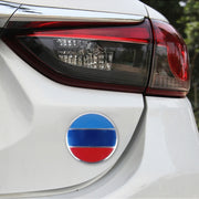 4 pezzi bandiera nazionale adesivo in metallo per auto coprimozzo ruota decorazione copertura centrale, National Flag