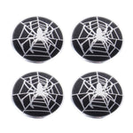 Decorazione della copertura centrale dei coprimozzi delle ruote degli adesivi per auto in metallo ragno da 4 pezzi, Spider