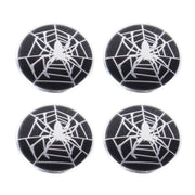 Decorazione della copertura centrale dei coprimozzi delle ruote degli adesivi per auto in metallo ragno da 4 pezzi, Spider
