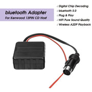 Cavo adattatore audio AUX per modulo Bluetooth wireless per auto per host CD a 13 pin Kenwood, For Kenwood 13-pin
