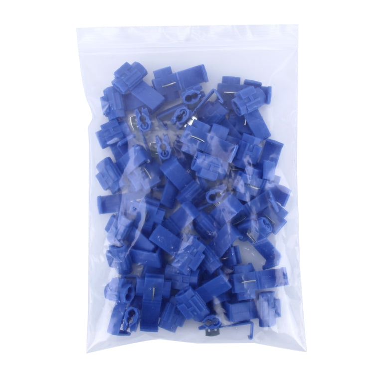 Connettore per terminali a filo senza saldatura a giunzione rapida da 50 pezzi, Blue