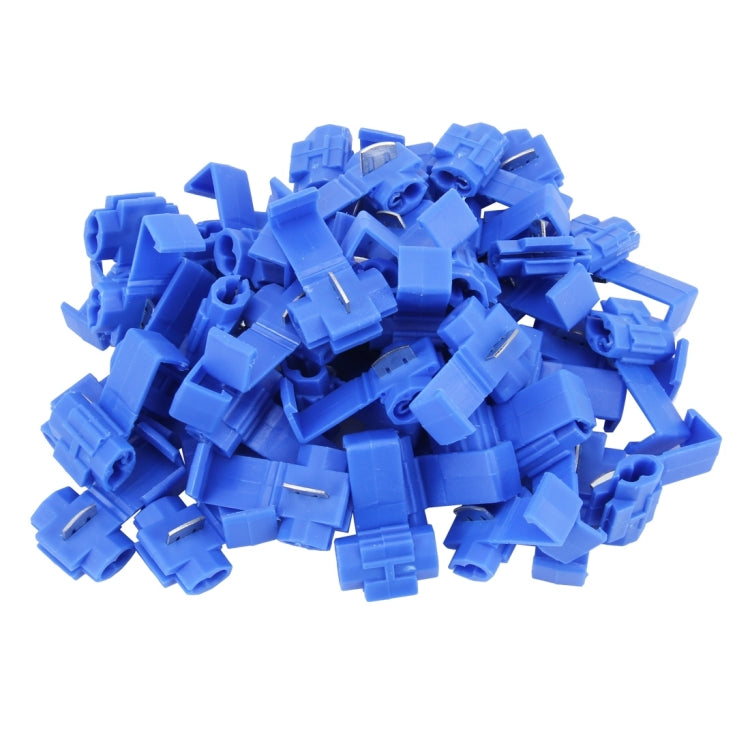 Connettore per terminali a filo senza saldatura a giunzione rapida da 50 pezzi, Blue