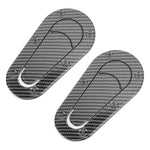 Adesivo decorativo per corpo serratura motore imitazione auto da 2 pezzi, Lock Body Sticker