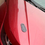 Adesivo decorativo per corpo serratura motore imitazione auto da 2 pezzi, Lock Body Sticker