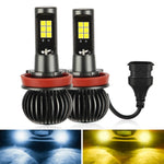 Fendinebbia LED bicolore EV15 H8/H11 6W IP67 per auto