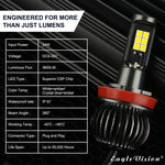 Fendinebbia LED bicolore EV15 H8/H11 6W IP67 per auto