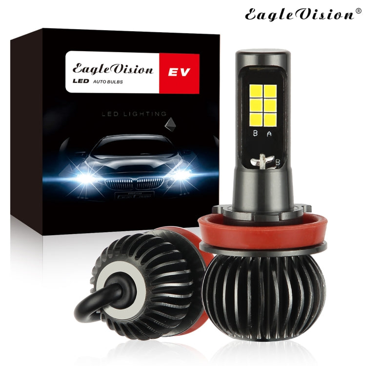 Fendinebbia LED bicolore EV15 H8/H11 6W IP67 per auto