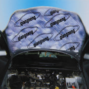 Tappetino isolante fonoassorbente impermeabile per silenziatore di scarico per auto per auto, Size: 139x52cm