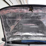 Tappetino isolante fonoassorbente impermeabile per silenziatore di scarico per auto per auto, Size: 139x52cm