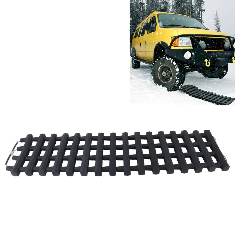 Cingolo a catena per bruco di salvataggio di emergenza per auto in silicone ad alta densità per trappola per neve e sabbia di fango, Mud Sand Snow Trap