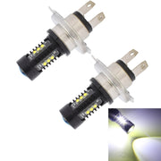 2 PZ MZ 10W 1080 LM 5500K H4 12 XB-D LED Fari per auto Fari di guida, DC 12-24V, H4 10W