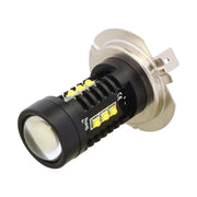 2 PZ MZ 10W 1080LM 5500K H7 12 XB-D LED Fendinebbia anteriori per auto Fendinebbia per auto Luci di marcia diurna automatiche, DC 12-24V, H7