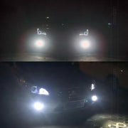 2 PZ MZ 10W 1080LM 5500K H7 12 XB-D LED Fendinebbia anteriori per auto Fendinebbia per auto Luci di marcia diurna automatiche, DC 12-24V, H7