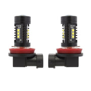 2 PZ MZ 10W 1080 LM 5500K H8/H11 12 XB-D LED Fendinebbia anteriori per auto Fendinebbia per auto Luci di marcia diurna automatiche, DC 12-24V, H8/H11