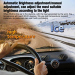 D5000 OBD2 Sistema di sicurezza Head Up Display montato su veicolo da 5 pollici, supporta la velocità dell'auto/visualizzazione della velocità di rotazione del motore/temperatura dell'acqua/tensione della batteria/codice errore di rilevamento ed elimin...