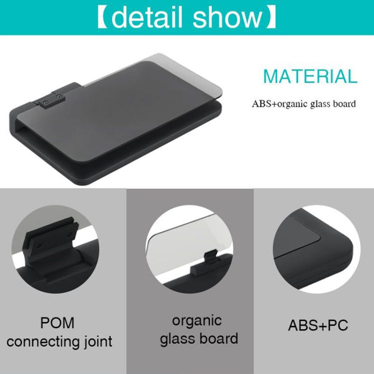 Supporto per display Head Up di navigazione per smartphone multifunzione H6 per smartphone da 6 pollici, H6