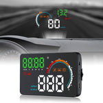 Q5 GPS Sistema di sicurezza Head Up Display montato su veicolo da 4 pollici, supporta velocità di corsa, direzione e distanza/chilometri di guida/, Q5
