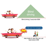 Q5 GPS Sistema di sicurezza Head Up Display montato su veicolo da 4 pollici, supporta velocità di corsa, direzione e distanza/chilometri di guida/, Q5