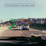T100 OBD2 Sistema di sicurezza Head Up Display montato su veicolo da 4 pollici, supporta la velocità dell'auto/visualizzazione della velocità di rotazione del motore/consumo istantaneo di carburante/rilevamento ed eliminazione del codice di errore, T100