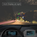 T100 OBD2 Sistema di sicurezza Head Up Display montato su veicolo da 4 pollici, supporta la velocità dell'auto/visualizzazione della velocità di rotazione del motore/consumo istantaneo di carburante/rilevamento ed eliminazione del codice di errore, T100