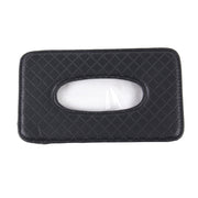 Borsa per tovaglioli di carta con scatola per fazzoletti per aletta parasole per auto con tovaglioli da 83 g