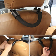SHUNWEI Cinghia di Supporto per Assistenza Auto, Supporto per Gancio per Borsa per Poggiatesta del Sedile Posteriore per Sedia, Maniglia per Bracciolo per Sedile Posteriore di Sicurezza per Bambini - Maniglie per Assistenza per Anziani per Bambini, Man...