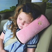 2 pezzi di cintura di sicurezza per bambini per bambini, poggiatesta morbido, cuscino di supporto per il collo, spallina per cintura di sicurezza per auto