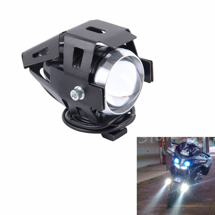 Lampada per fari esterni per moto LED U5 10W 1000LM CREE, DC 12-80V, U5 10W 1000LM White Light