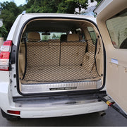 Organizzatore di stoccaggio per carico in rete per bagagliaio universale per veicolo a 4 ganci per auto, furgone, SUV, articolo posteriore netto, Car Van SUV Back Item Net