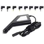 Caricatore universale per auto portatile da 90 W per notebook con 8 adattatori di alimentazione e 1 porta USB per Samsung, Sony, Asus, Acer, IBM, HP, Lenovo, Car Charger