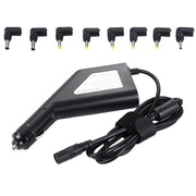 Caricatore universale per auto portatile da 90 W per notebook con 8 adattatori di alimentazione e 1 porta USB per Samsung, Sony, Asus, Acer, IBM, HP, Lenovo, Car Charger