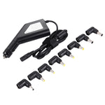 Caricatore universale per auto portatile da 90 W per notebook con 8 adattatori di alimentazione e 1 porta USB per Samsung, Sony, Asus, Acer, IBM, HP, Lenovo, Car Charger