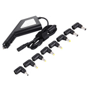 Caricatore universale per auto portatile da 90 W per notebook con 8 adattatori di alimentazione e 1 porta USB per Samsung, Sony, Asus, Acer, IBM, HP, Lenovo, Car Charger
