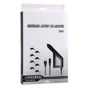 Caricatore universale per auto portatile da 90 W per notebook con 8 adattatori di alimentazione e 1 porta USB per Samsung, Sony, Asus, Acer, IBM, HP, Lenovo, Car Charger