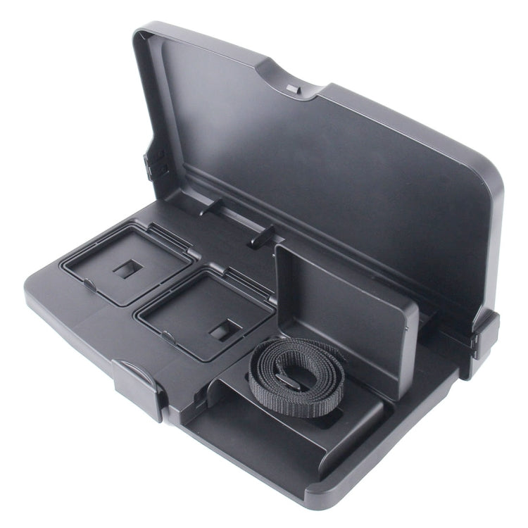SHUNWEI SD-1503 Vassoio pieghevole multifunzione per veicolo Sedile posteriore Tavolo Portabicchieri da viaggio Vassoio da pranzo Organzier, SD-1503