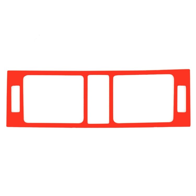 Adesivo decorativo in fibra di carbonio per telaio aria condizionata per cruscotto auto per Mercedes-Benz W204, Dashboard Air Conditioning Frame