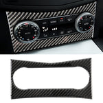 Adesivo decorativo in fibra di carbonio per telaio aria condizionata per auto per Mercedes-Benz W204, Air Conditioning Frame