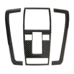 Adesivo decorativo in fibra di carbonio per pannello luminoso anteriore per auto da 3 pezzi per Mercedes-Benz W204, Front Dome Light Panel