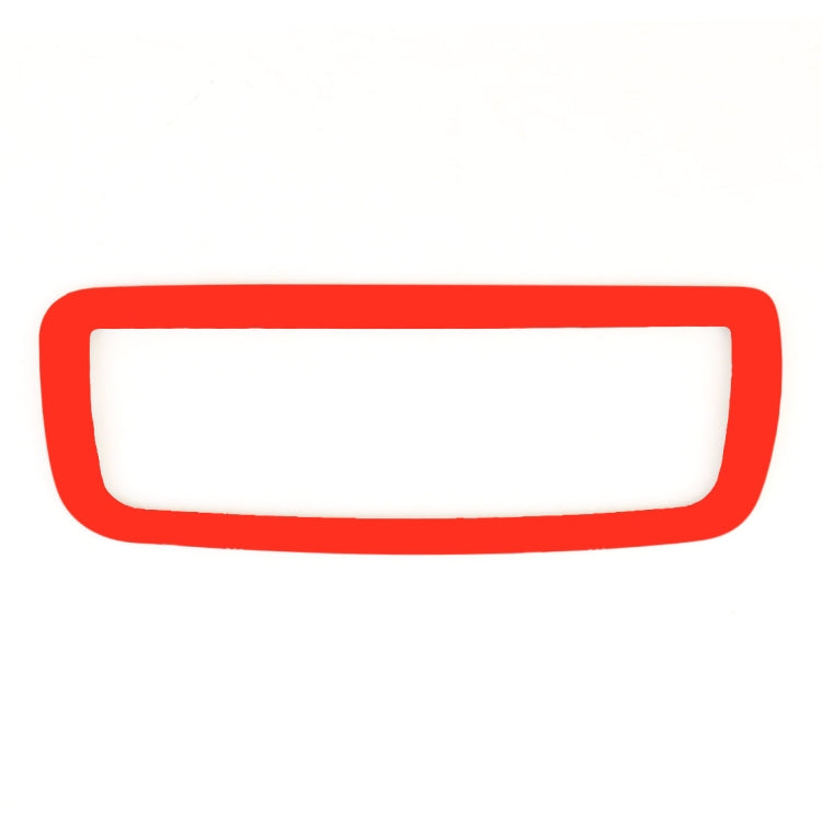 Adesivo decorativo in fibra di carbonio per pannello luminoso posteriore per auto per Mercedes-Benz W204, Rear Dome Light Panel