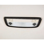 Adesivo decorativo in fibra di carbonio per pannello luminoso posteriore per auto per Mercedes-Benz W204, Rear Dome Light Panel