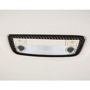 Adesivo decorativo in fibra di carbonio per pannello luminoso posteriore per auto per Mercedes-Benz W204, Rear Dome Light Panel