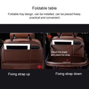 Borsa portaoggetti pieghevole con tasche multifunzione per seggiolino auto