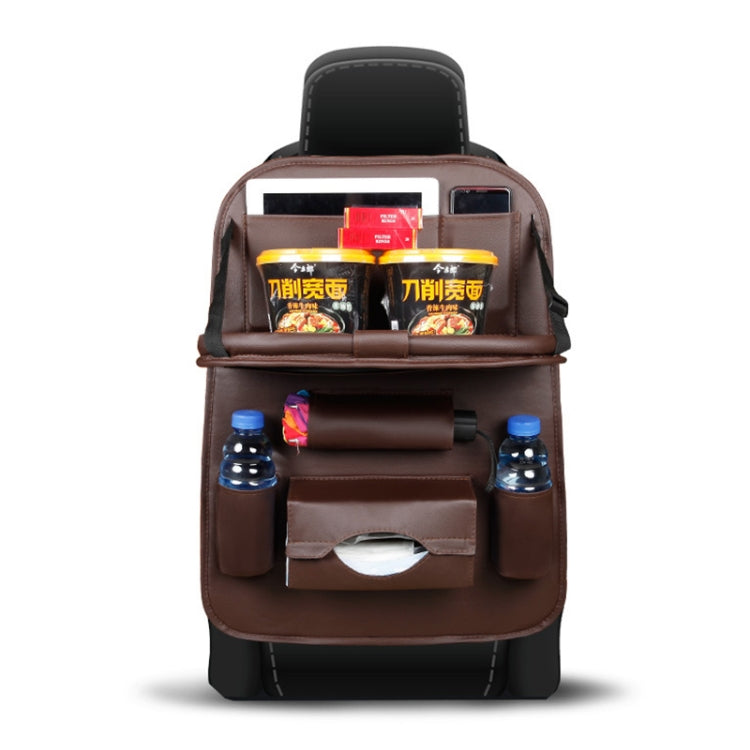 Borsa portaoggetti pieghevole con tasche multifunzione per seggiolino auto